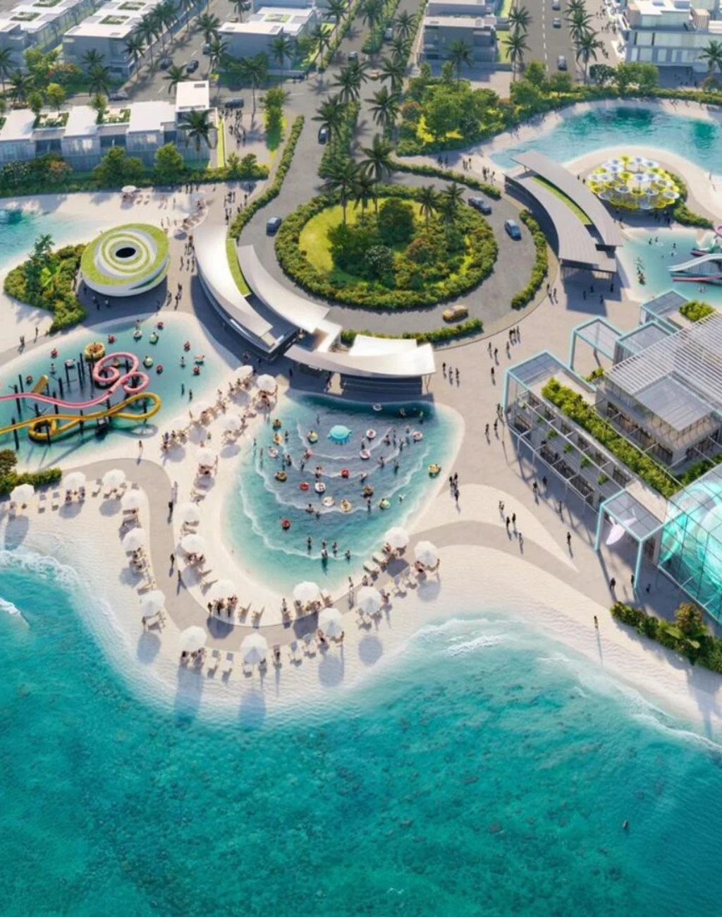 dubai isalands auara
